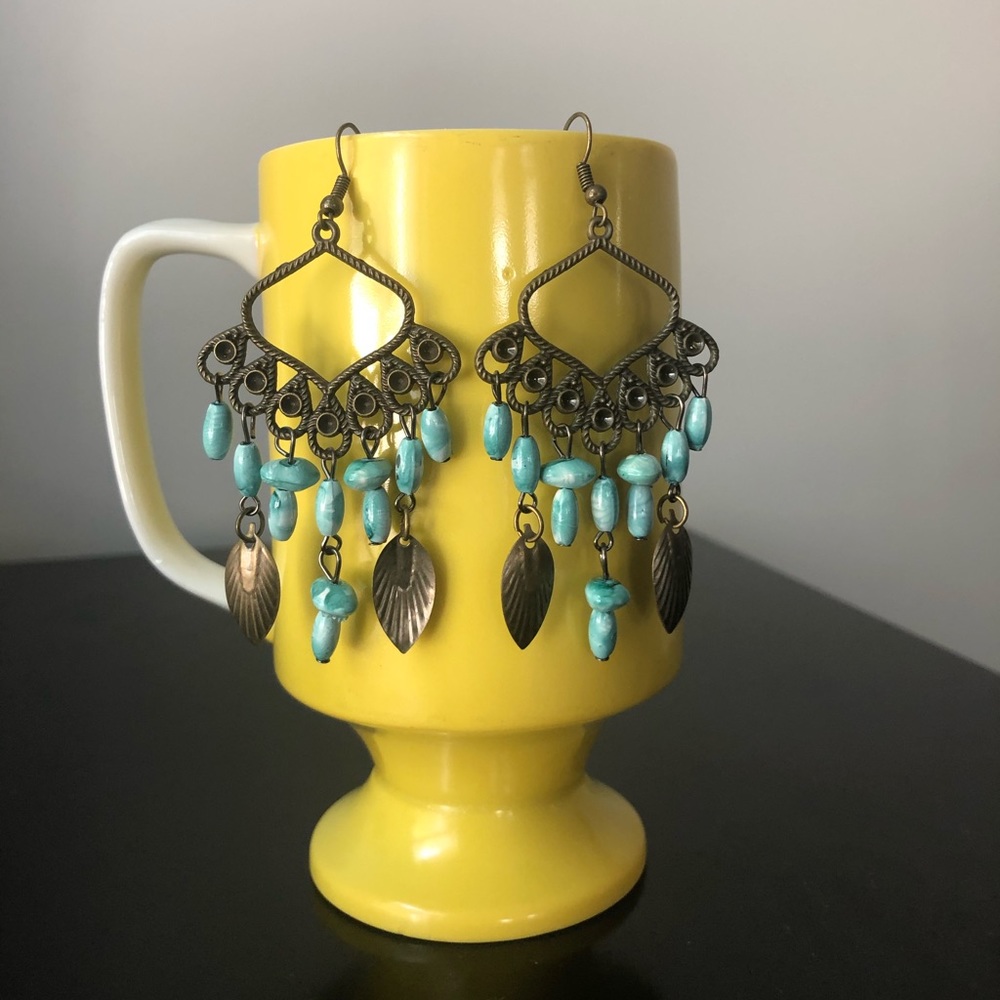 3 for $15 beaded dangling earring